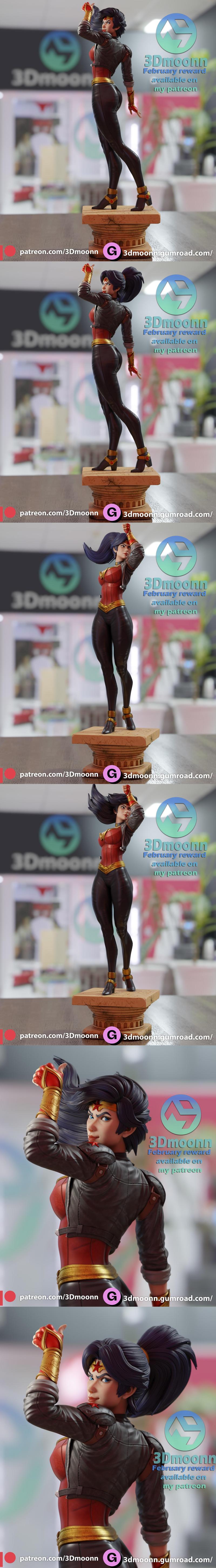 3Dmoonn – Wonder Woman  