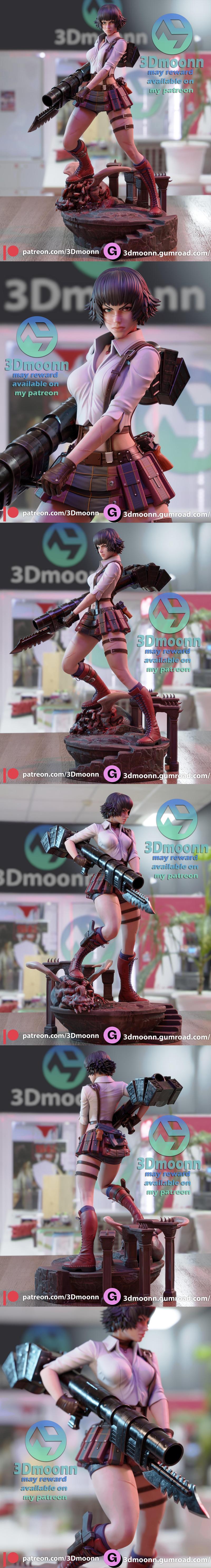 3Dmoonn – Lady Devil May Cry 3  