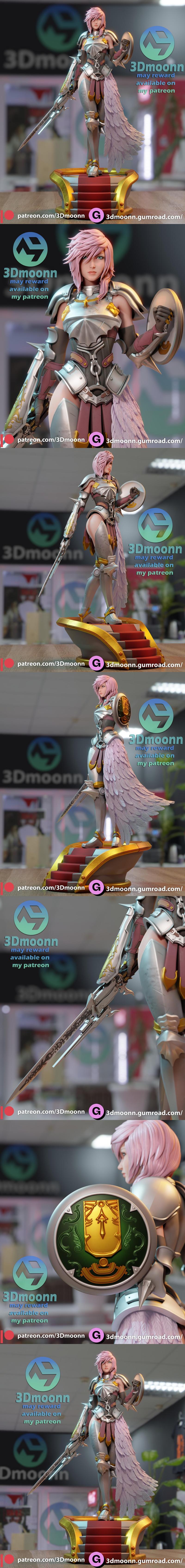 3Dmoonn – Lightning - Final Fantasy  