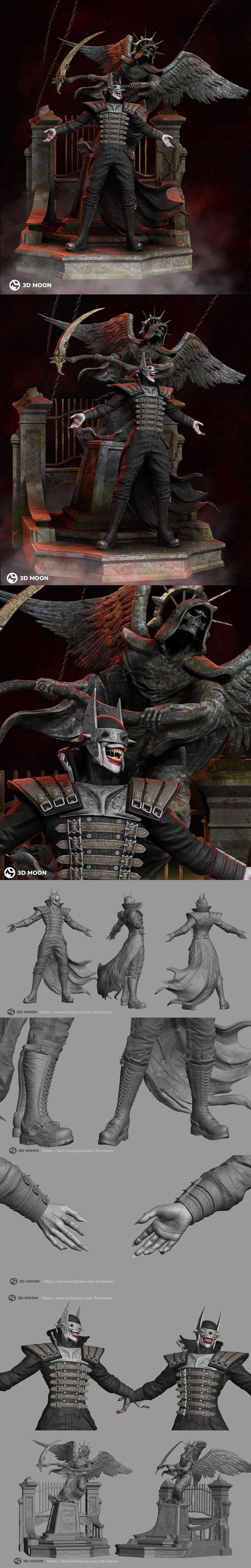 3Dmoonn – Batman Who Laughs  