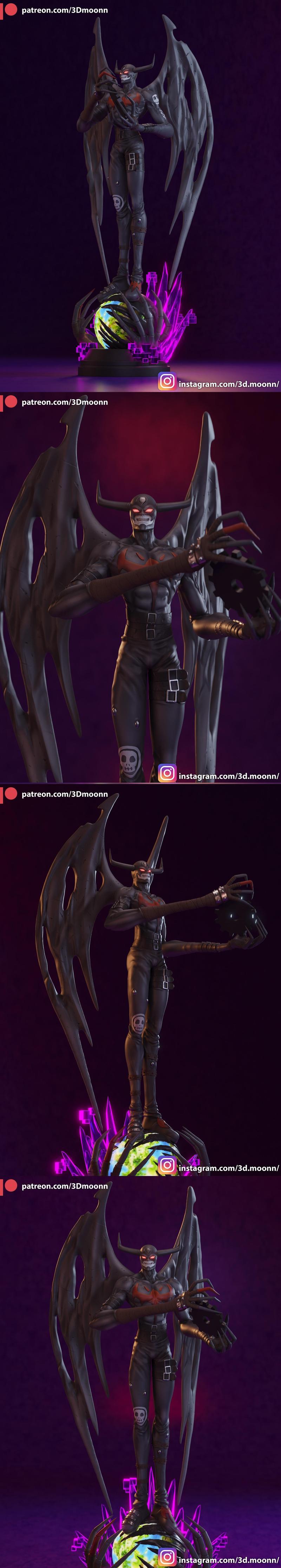 3Dmoonn – Devimon From Digimon Adventure  