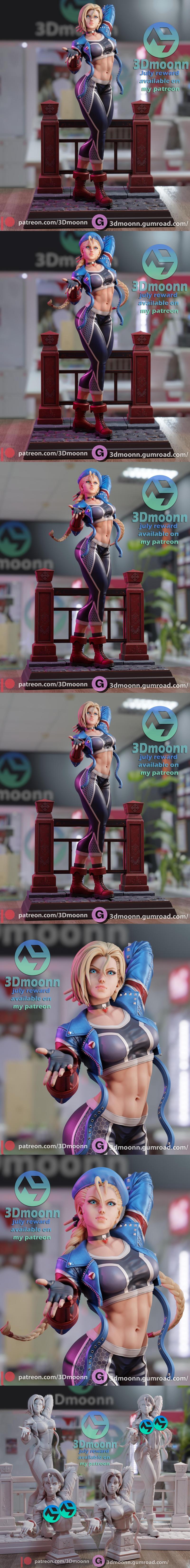 3Dmoonn – Cammy - Street Fighter 6  