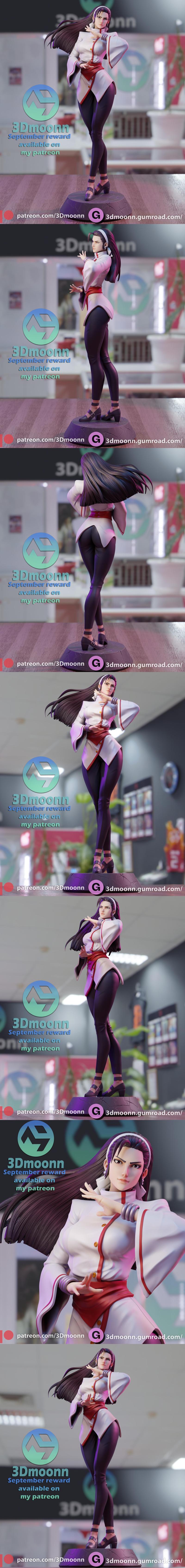 3Dmoonn – Chizuru - The King Of Fighters  