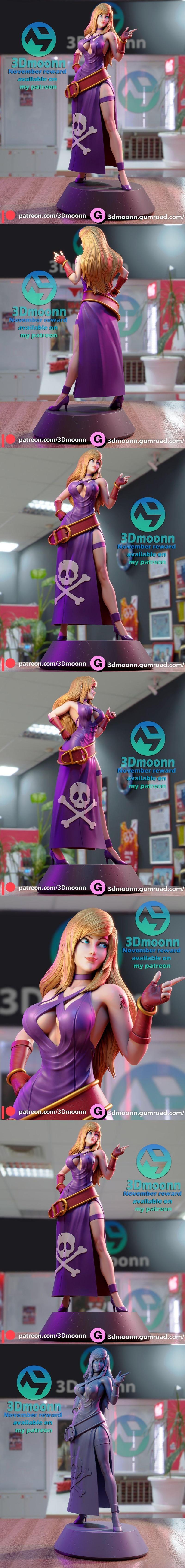 3Dmoonn – B.jennet - The King Of Fighters  