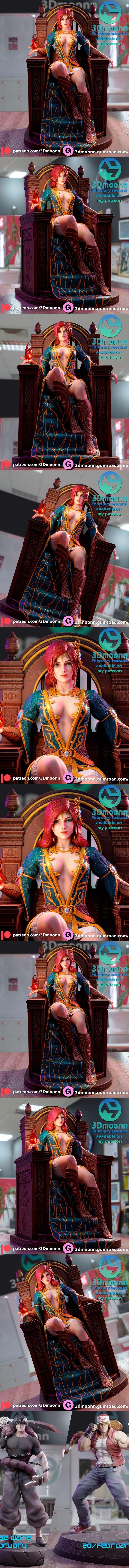 3Dmoonn – Triss - The Witcher  