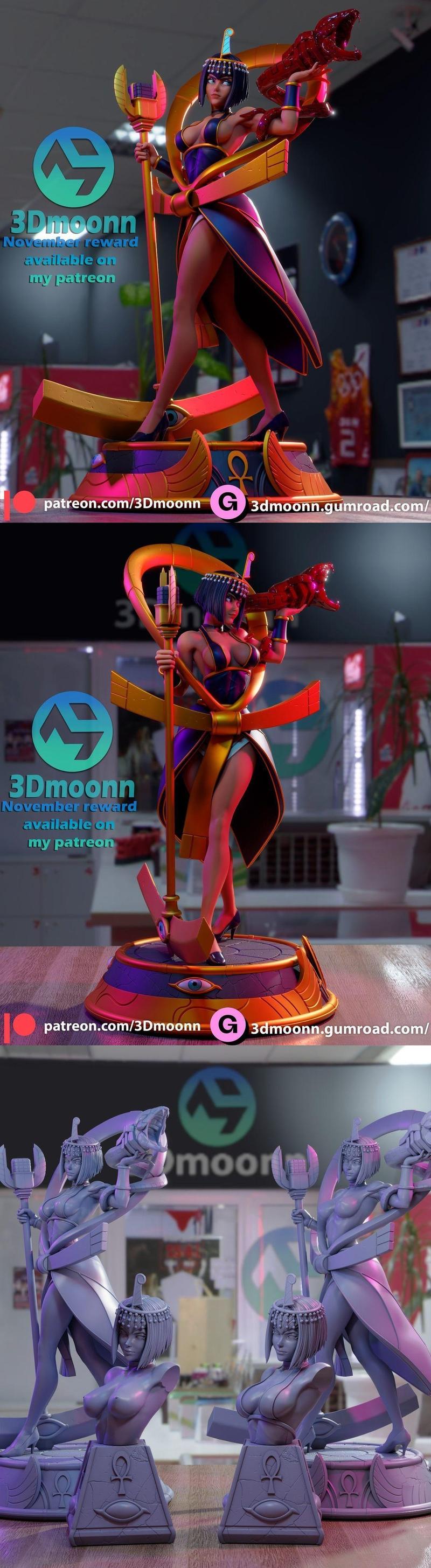 3Dmoonn – Eliza - Skullgirls  