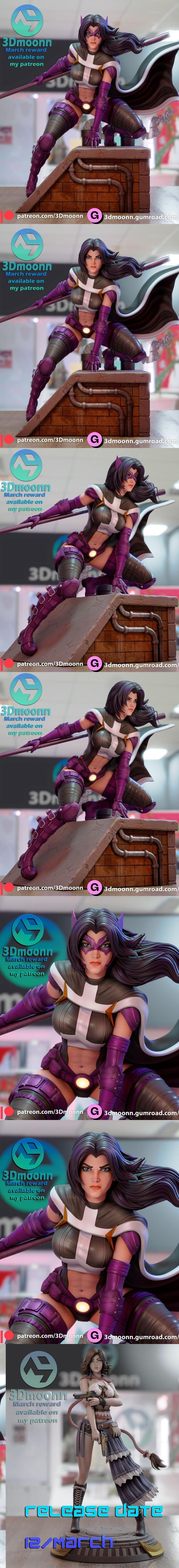 3Dmoonn – Huntress - DC  