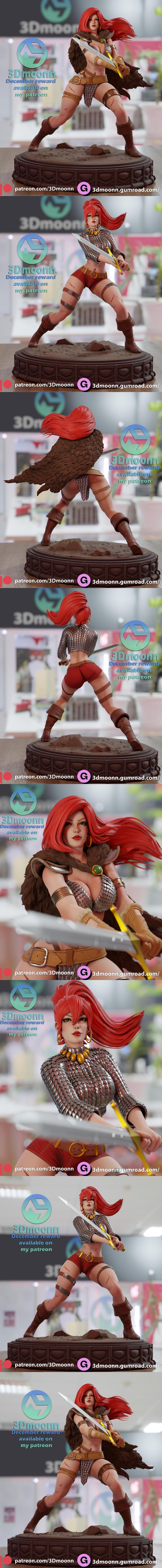 3Dmoonn – Red Sonja  