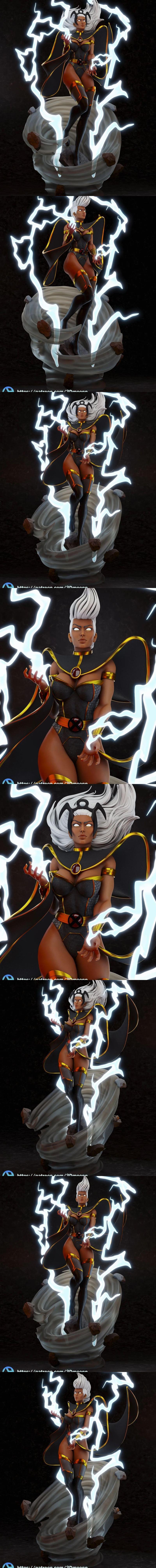 3Dmoonn - Storm X-men  