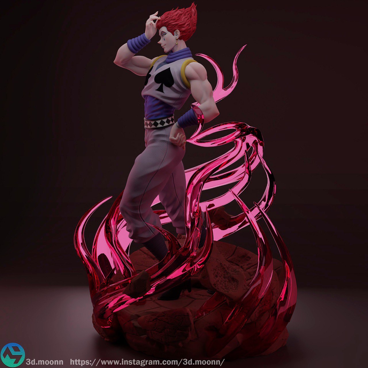 3Dmoonn – Hisoka - Diorama  